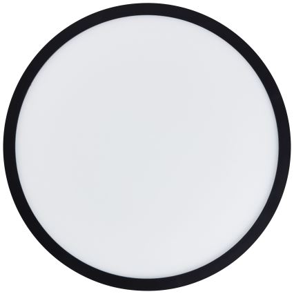 Brilliant - LED стельовий світильник MILTON LED/24W/230V діаметр 42 см чорний