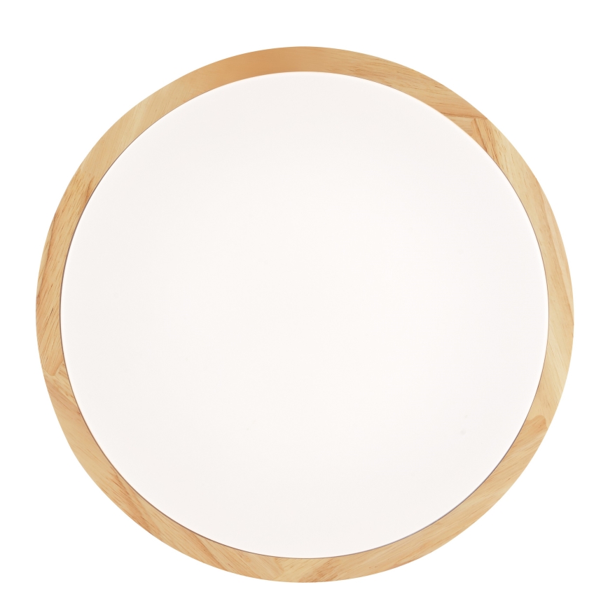 Brilliant - LED стельовий світильник для ванної MOREEN LED/18W/230V 2700/4000/6500K діаметр 34 см IP44 каучукове дерево