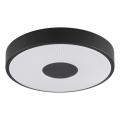 Brilliant - LED стельовий світильник RAKIN LED/18W/230V діам. 33,5 см чорний