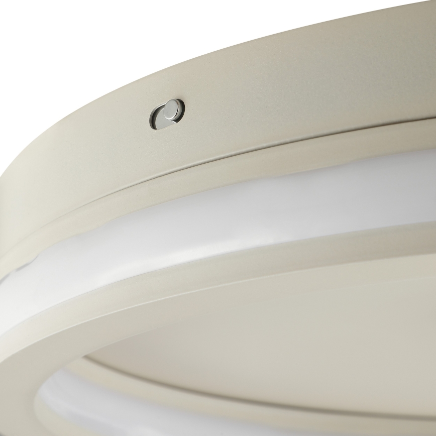 Brilliant - LED стельовий світильник REVOLA LED/33W/230V 3000/4000/6500K діам. 40 см бежевий