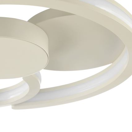 Brilliant - LED-стельовий світильник REVOLA LED/33W/230V 3000/4000/6500K діам. 40 см бежевий