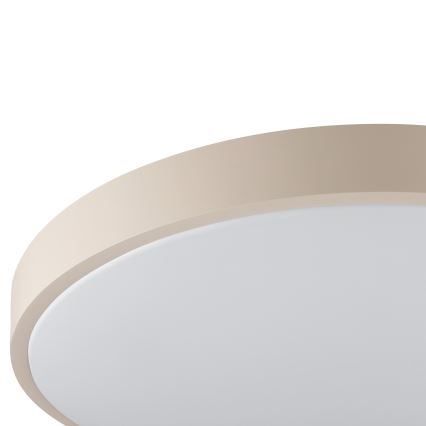 Brilliant - LED стельовий світильник SOLISTRA LED/24W/230V, діаметр 44,5 см, бежевий