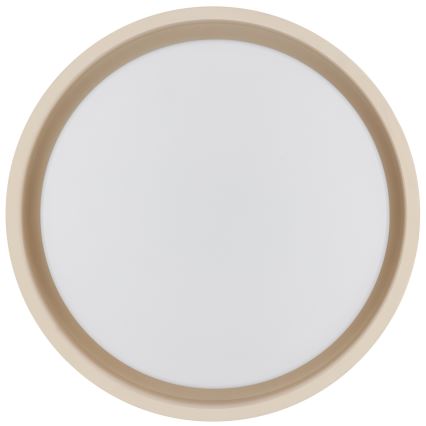 Brilliant - LED стельовий світильник SONORA LED, 12 Вт, 230 В, 3000 К, діаметр 31 см, бежевий