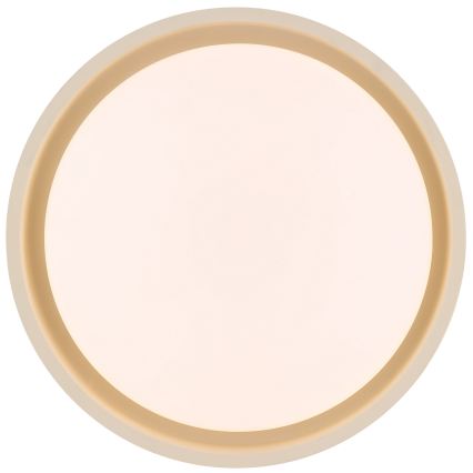 Brilliant - LED стельовий світильник SONORA LED, 12 Вт, 230 В, 3000 К, діаметр 31 см, бежевий