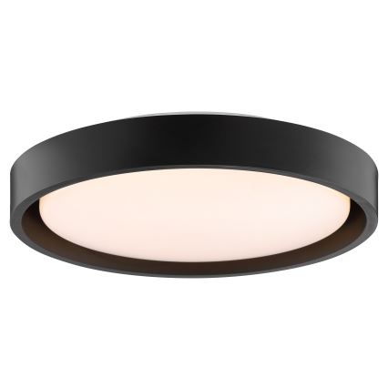 Brilliant - LED стельовий світильник SONORA LED/12 Вт/230 В/3000 К, діаметр 31 см, чорний