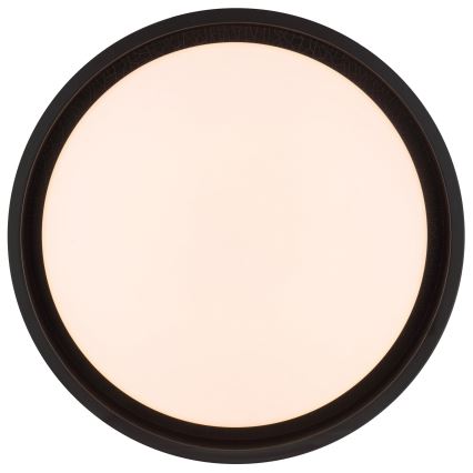 Brilliant - LED стельовий світильник SONORA LED/12 Вт/230 В/3000 К, діаметр 31 см, чорний