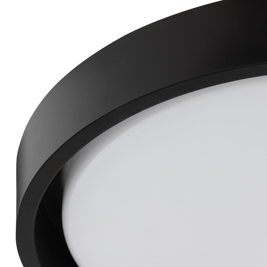 Brilliant - LED стельовий світильник SONORA LED/12 Вт/230 В/3000 К, діаметр 31 см, чорний