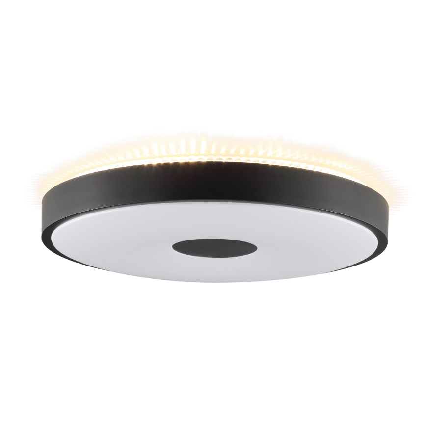 Brilliant - LED-стельовий світильник TAVIS LED/24 Вт/230 В діаметр 44,5 см чорний