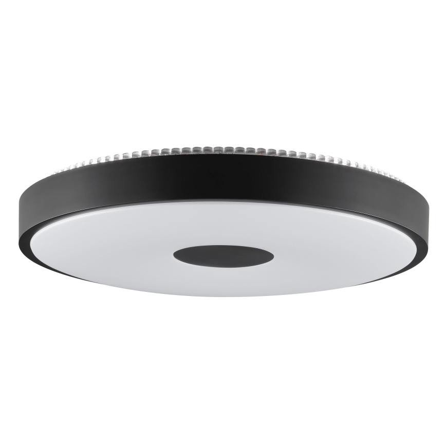 Brilliant - LED-стельовий світильник TAVIS LED/24 Вт/230 В діаметр 44,5 см чорний