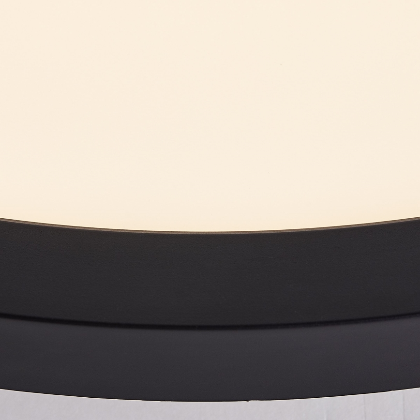 Brilliant - LED стельовий світильник TUCO з регулюванням яскравості LED/20W/230V діам. 29,5 см чорний