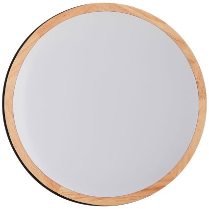 Brilliant - Світлодіодний стельовий світильник з регулюванням яскравості BAARLO LED/24W/230V діаметр 35 см чорний/каучукове дерево