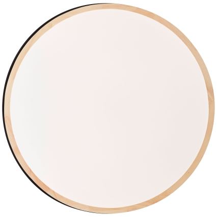 Brilliant - Світлодіодний стельовий світильник з регулюванням яскравості BAARLO LED/36W/230V 3000-6500K діаметр 50 см чорний/каучукове дерево + пульт дистанційного керування