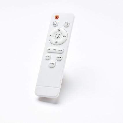 Brilliant - Світлодіодний стельовий світильник з регулюванням яскравості BAARLO LED/36W/230V 3000-6500K діаметр 50 см чорний/каучукове дерево + пульт дистанційного керування - FSC сертифіковано