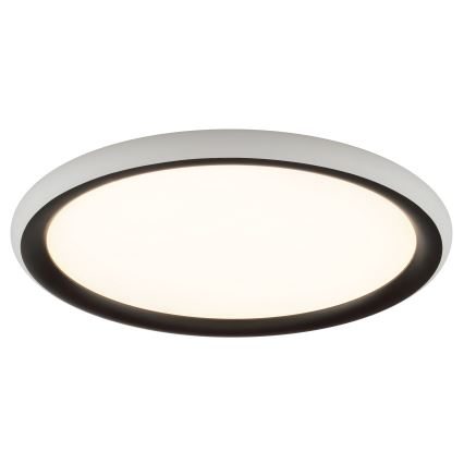 Brilliant - LED З регулюванням яскравості стельовий світильник CARLOZ LED/16W/230V Ø 30 см білий/чорний