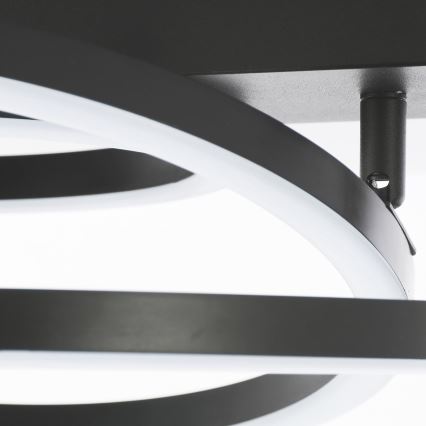 Brilliant - LED стельовий світильник з регулюванням яскравості PEDLEY LED/36W/230V чорний