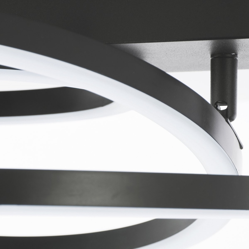 Brilliant - LED стельовий світильник з регулюванням яскравості PEDLEY LED/36W/230V чорний