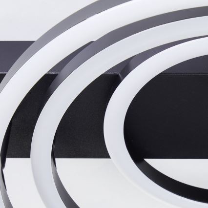 Brilliant - LED стельовий світильник з регулюванням яскравості PEDLEY LED/36W/230V чорний