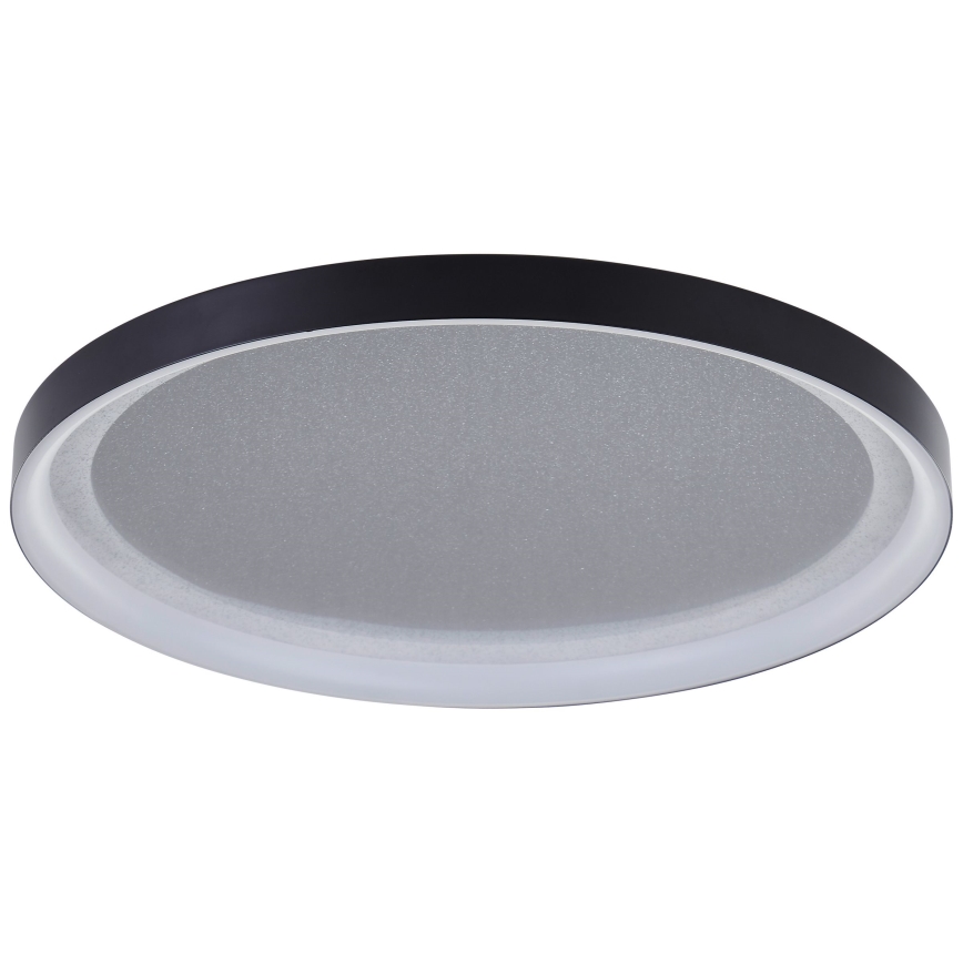 Brilliant - Світлодіодний стельовий світильник з регулюванням яскравості QUITO LED/30W/230V 3000K діаметр 42 см чорний