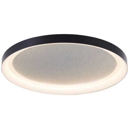 Brilliant - Світлодіодний стельовий світильник з регулюванням яскравості QUITO LED/30W/230V 3000K діаметр 42 см чорний