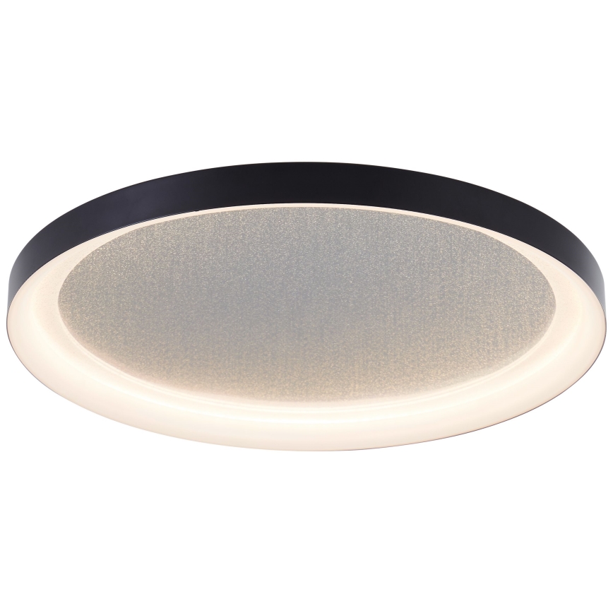 Brilliant - Світлодіодний стельовий світильник з регулюванням яскравості QUITO LED/30W/230V 3000K діаметр 42 см чорний