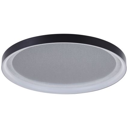 Brilliant - Світлодіодний стельовий світильник з регулюванням яскравості QUITO LED/30W/230V 3000K діаметр 42 см чорний