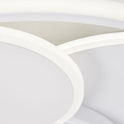 Brilliant - Світлодіодний стельовий світильник з регулюванням яскравості RUNDA LED/50W/230V 3000-6500K білий + пульт дистанційного керування