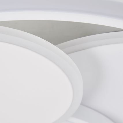 Brilliant - Світлодіодний стельовий світильник з регулюванням яскравості RUNDA LED/50W/230V 3000-6500K білий + пульт дистанційного керування