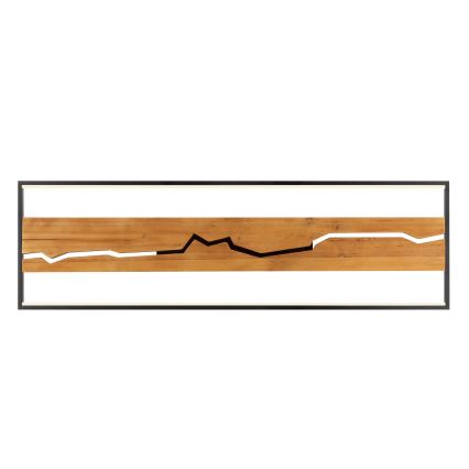 Brilliant - LED регульований стельовий світильник THUNDER LED/42W/230V сосна