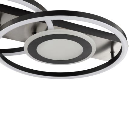 Brilliant - LED-стельовий світильник з регульованою яскравістю MAUREEN LED/27W/230V чорний