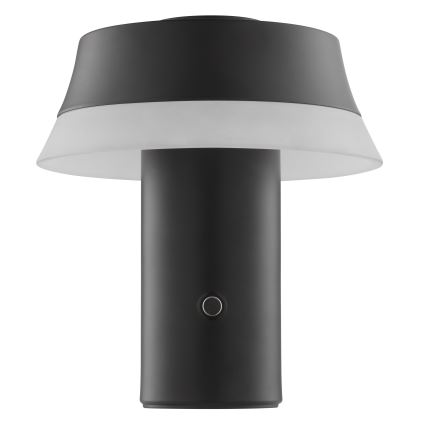 Brilliant - диммируемая аккумуляторная сенсорная настольная лампа KINICH LED/2,5W/5V 2700K 2600 mAh чёрная