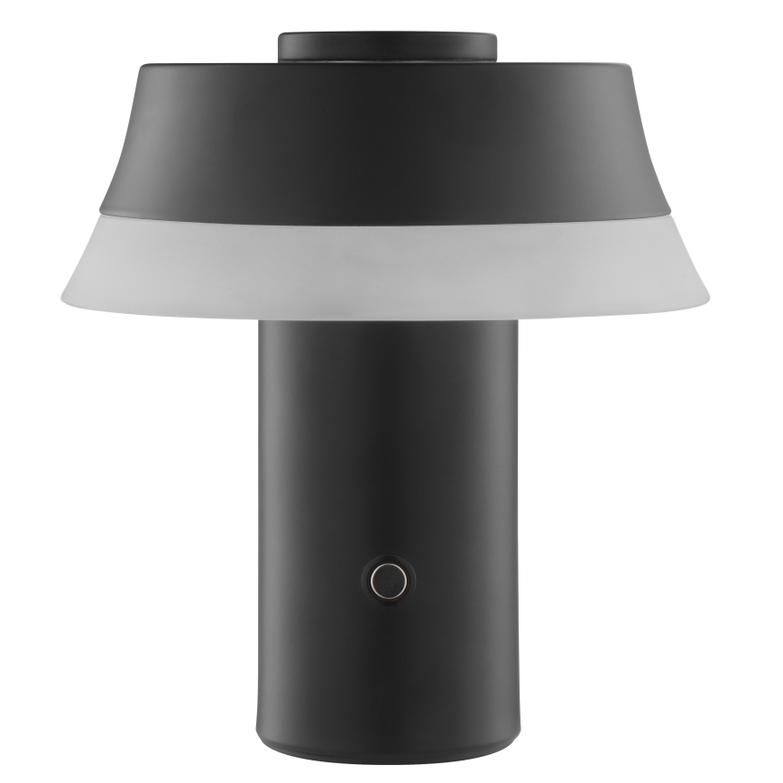 Brilliant - диммируемая аккумуляторная сенсорная настольная лампа KINICH LED/2,5W/5V 2700K 2600 mAh чёрная