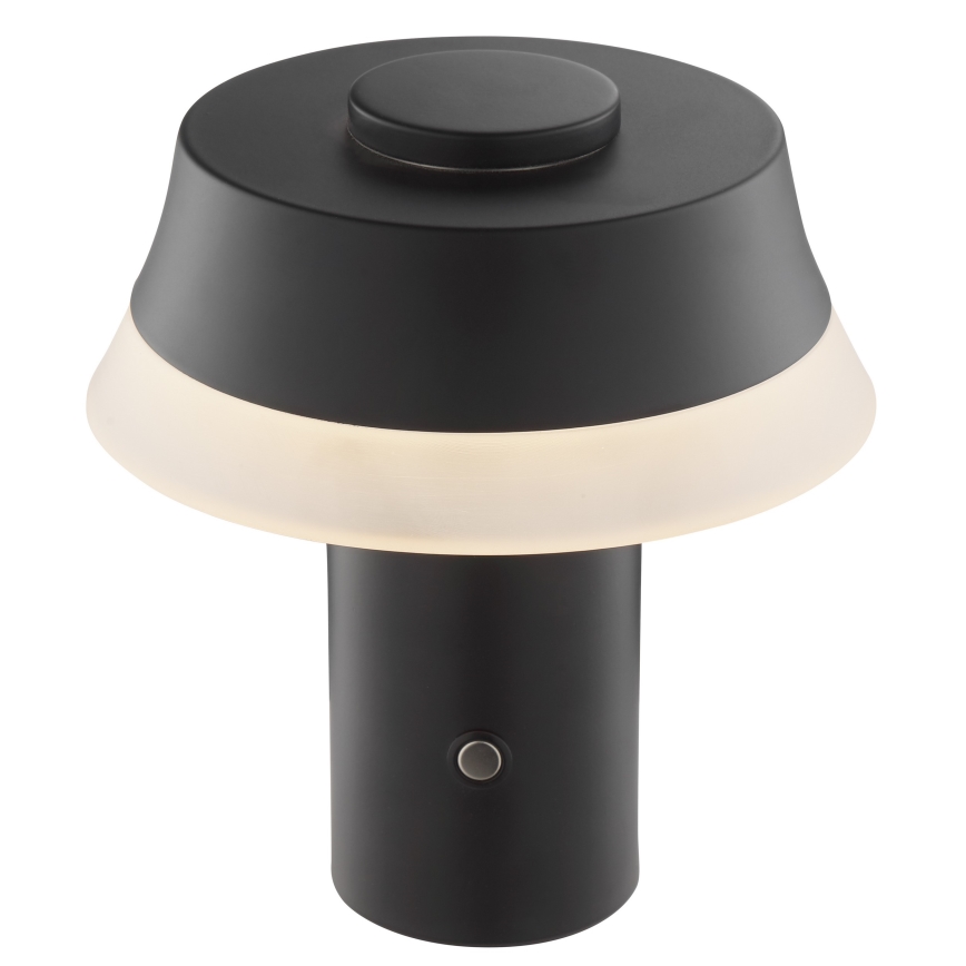 Brilliant - диммируемая аккумуляторная сенсорная настольная лампа KINICH LED/2,5W/5V 2700K 2600 mAh чёрная