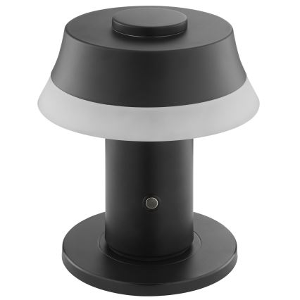 Brilliant - диммируемая аккумуляторная сенсорная настольная лампа KINICH LED/2,5W/5V 2700K 2600 mAh чёрная