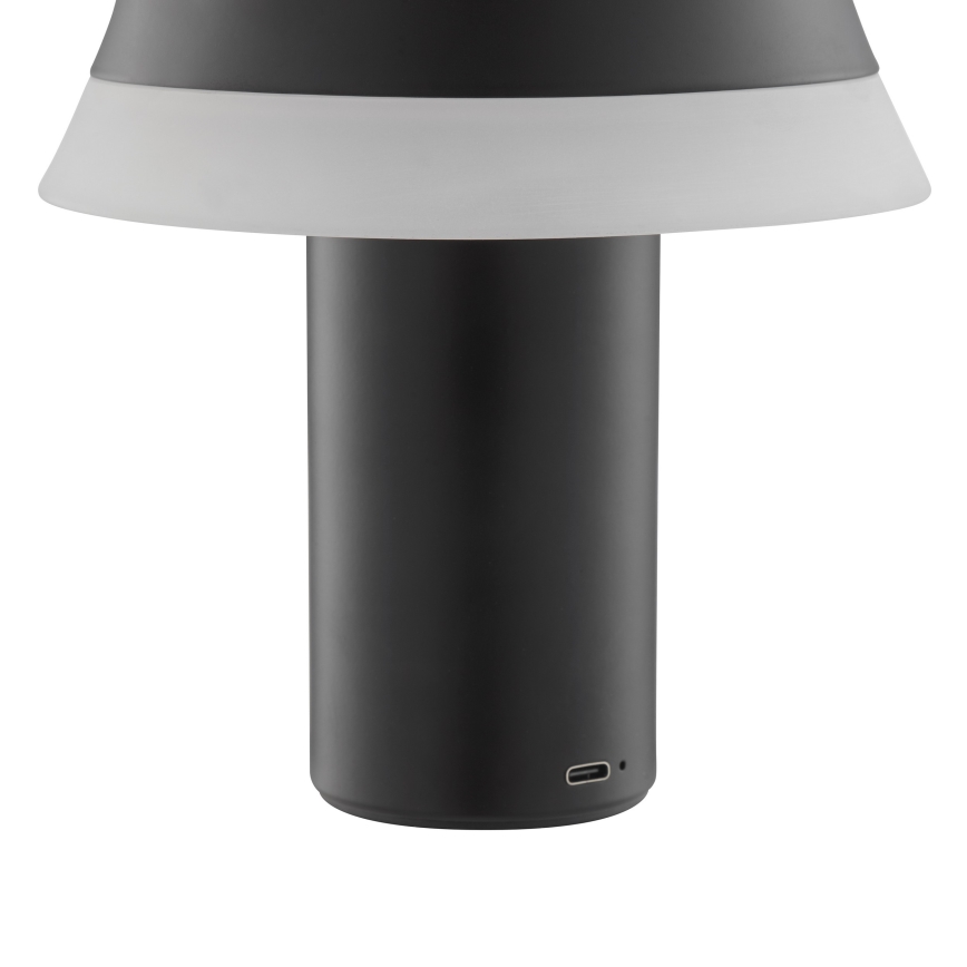Brilliant - диммируемая аккумуляторная сенсорная настольная лампа KINICH LED/2,5W/5V 2700K 2600 mAh чёрная