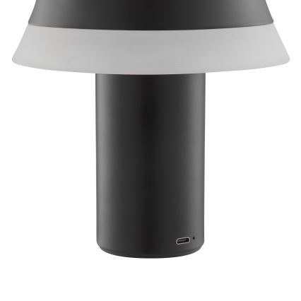 Brilliant - диммируемая аккумуляторная сенсорная настольная лампа KINICH LED/2,5W/5V 2700K 2600 mAh чёрная