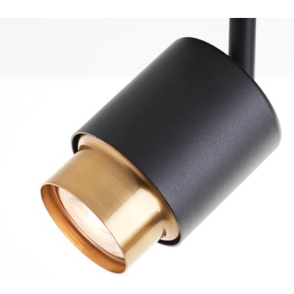 Brilliant - LED точечный светильник COVELO 3xGU10/5W/230V черный/золотой