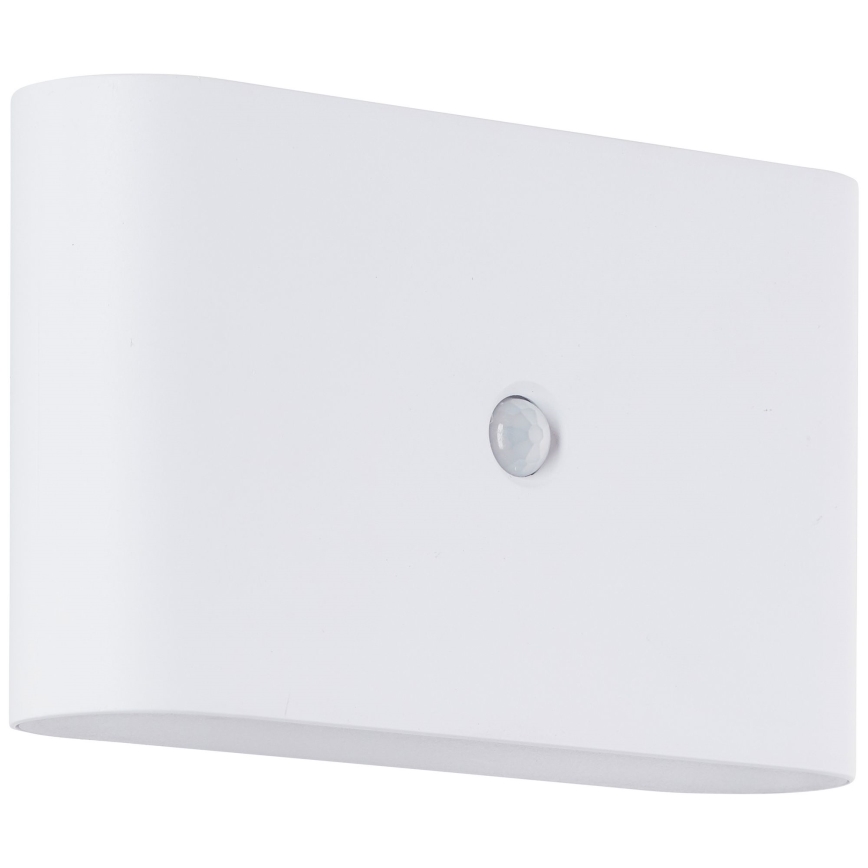 Brilliant - LED Вуличний акумуляторний настінний світильник з датчиком XINO LED/3W/5V IP44 білий
