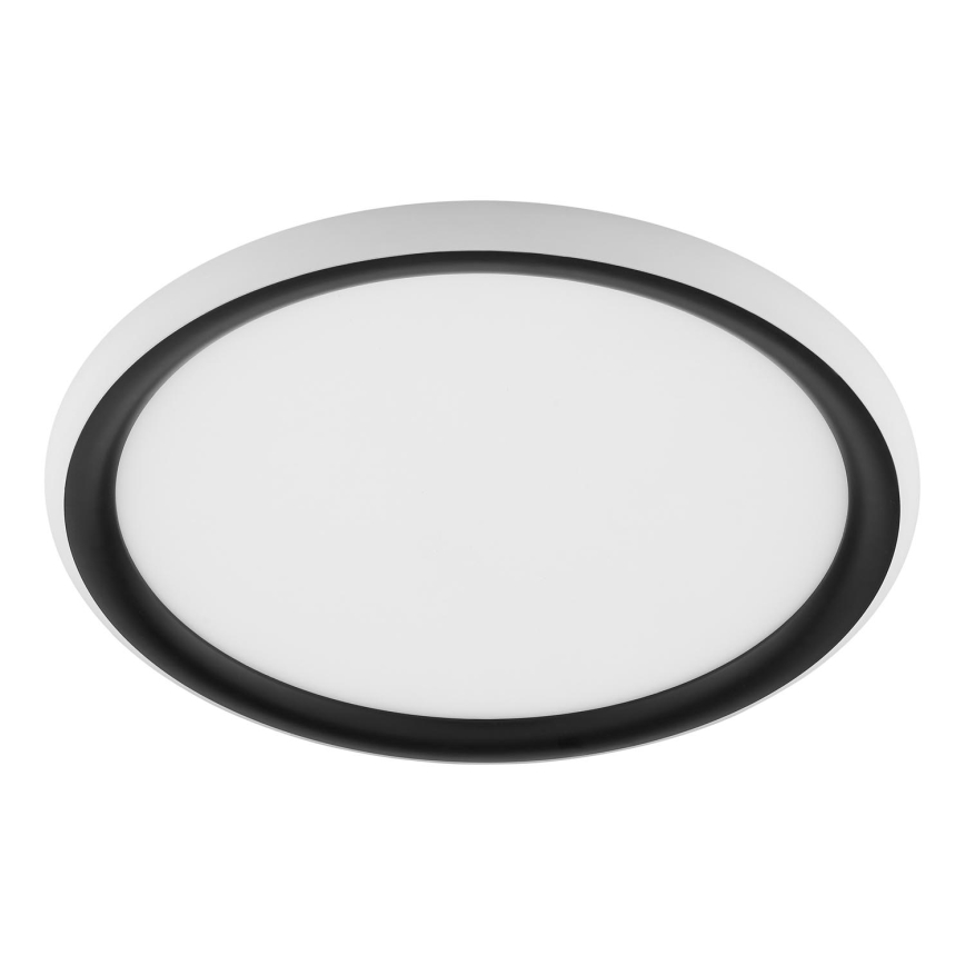 Brilliant - LED З регулюванням яскравості стельовий світильник CARLOZ LED/16W/230V Ø 30 см білий/чорний
