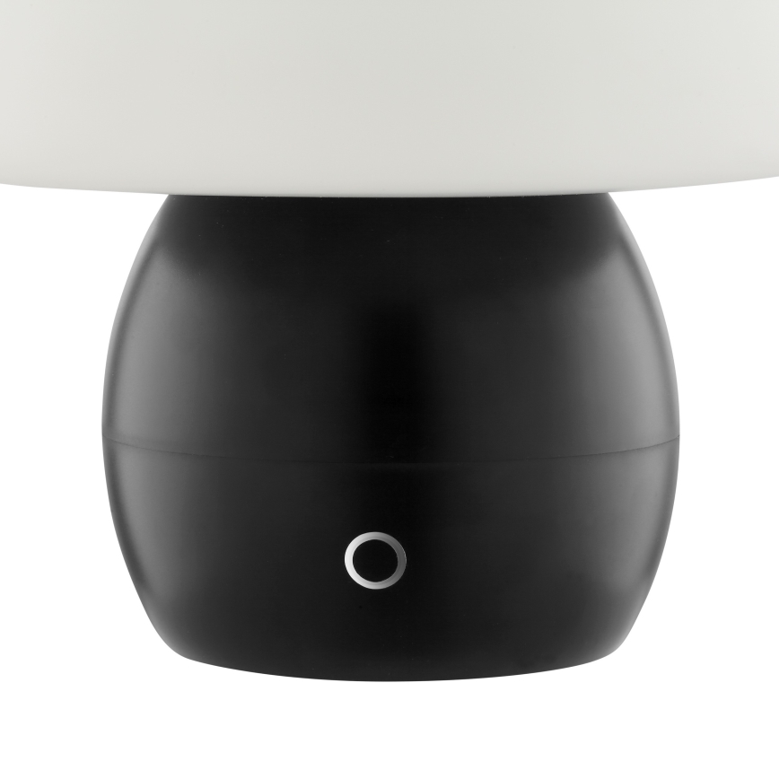 Brilliant - LED сенсорна настільна лампа з регулюванням яскравості і можливістю заряджання DUPIS LED/2W/5V 2700K 1800 mAh чорна