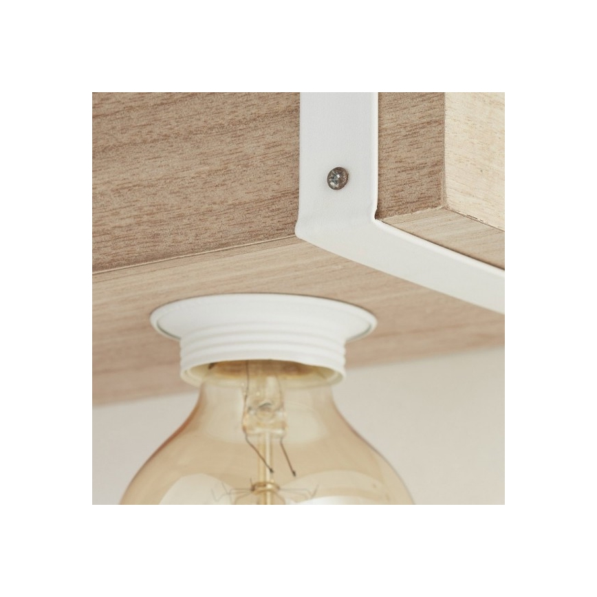 Brilliant - Люстра на мотузці WHITEWOOD 5xE27/30W/230V