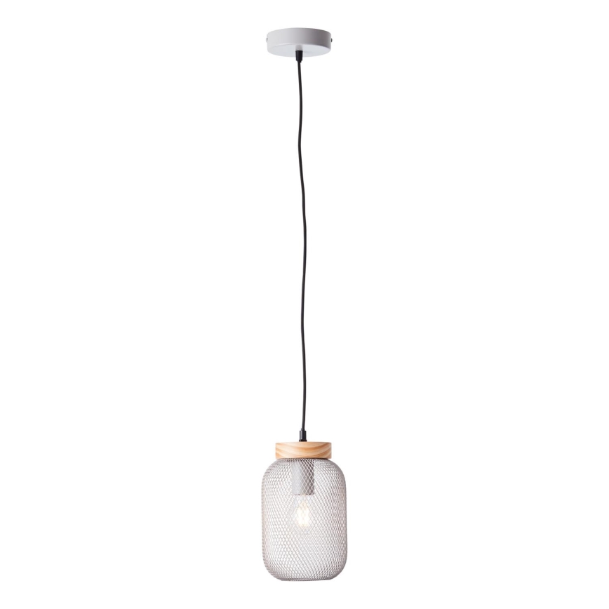 Brilliant - Люстра на тросе GIADA 1xE27/40W/230V диам. 16 см серая