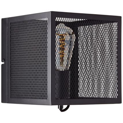 Brilliant - Настенный светильник MAZE 1xE27/40W/230V черный