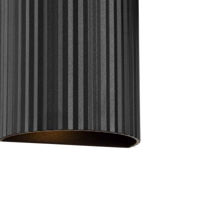 Brilliant - Настенный светильник UNDULA 2xGU10/10W/230V черный