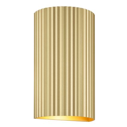 Brilliant - Настенный светильник UNDULA 2xGU10/10W/230V золотистый