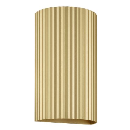 Brilliant - Настенный светильник UNDULA 2xGU10/10W/230V золотистый