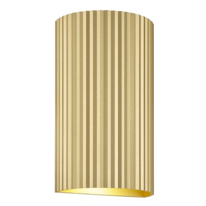 Brilliant - Настенный светильник UNDULA 2xGU10/10W/230V золотистый