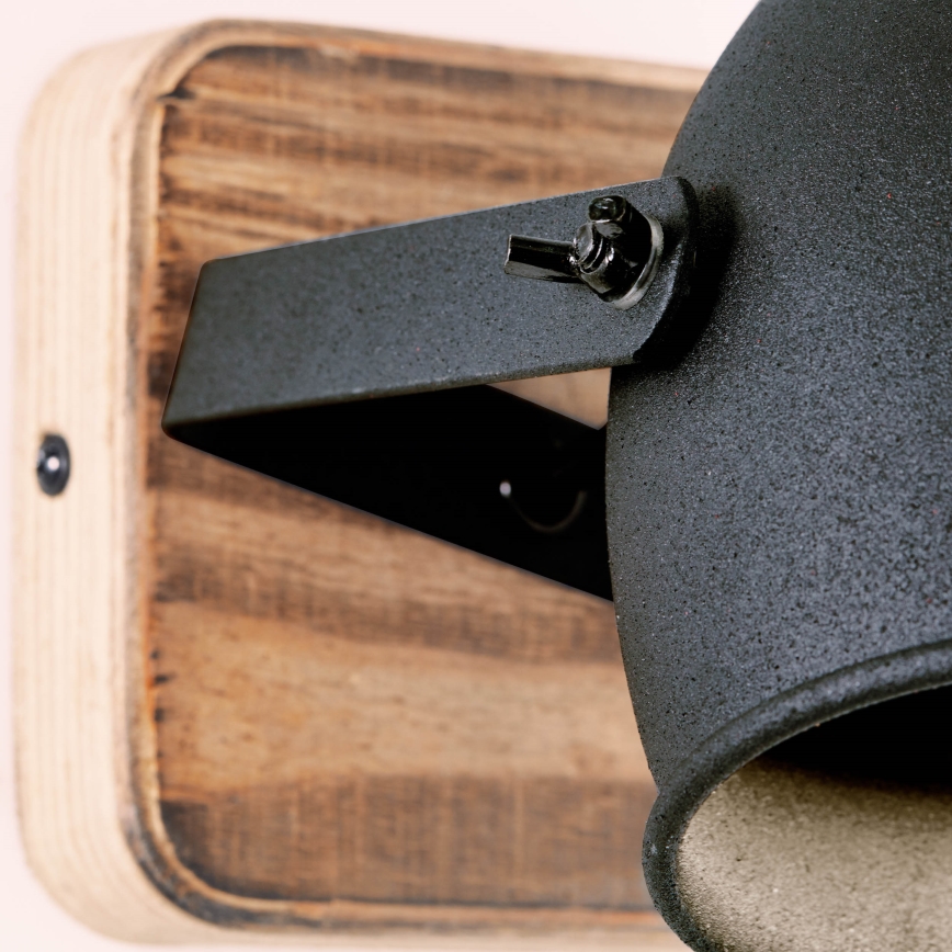 Brilliant - Настенный точечный светильник CROWTON 1xGU10/6W/230V сосна