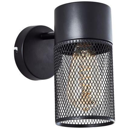 Brilliant - Настенный точечный светильник KAMOLO 1xE27/40W/230V черный