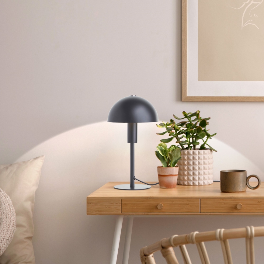 Brilliant - Настільна лампа PETITE 1xE14/28W/230V чорний