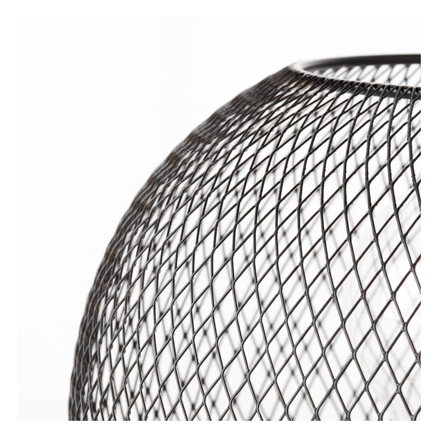 Brilliant - Настільна лампа SOCO 1xE27/60W/230V чорний